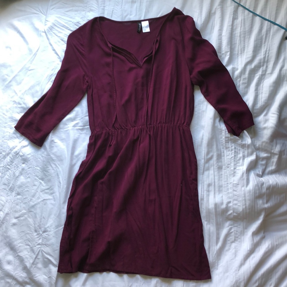 Magenta dress!
